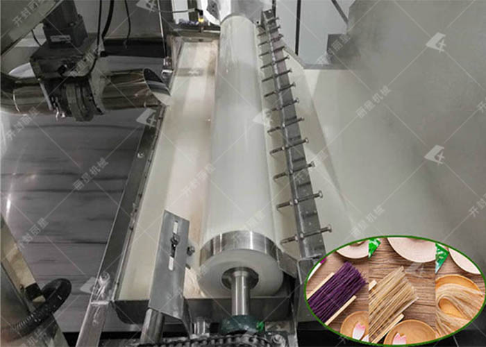 為何麗星粉條機(jī)械設(shè)備抽真空能讓粉條韌性增加？