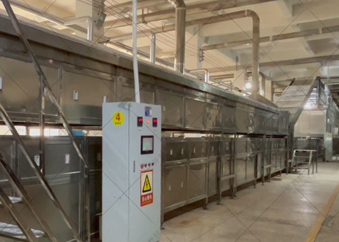 粉條生產(chǎn)線加工粉條時(shí)，冷卻這一步要多久？