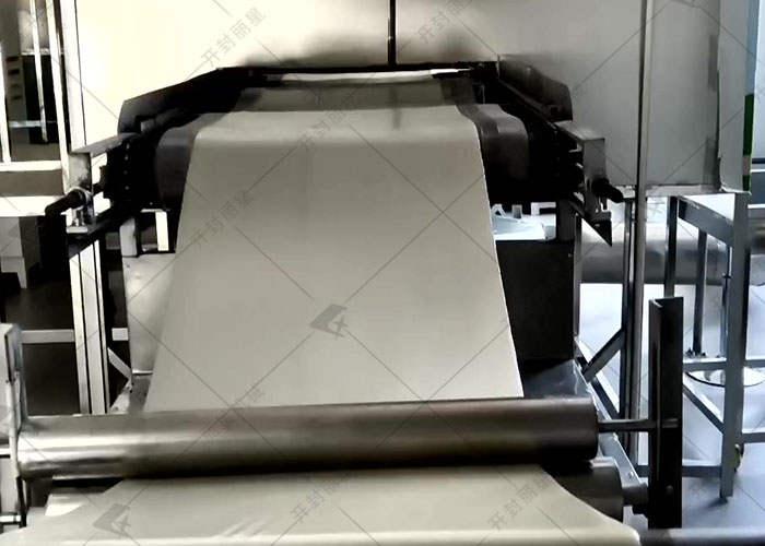 麗星自動化粉條生產(chǎn)線在安徽試機運行中